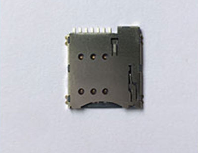 Micro1.35H 7P Push自弹式 SIM卡座