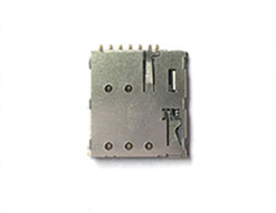 Nano 1.35H 7P Push自弹式 SIM卡座